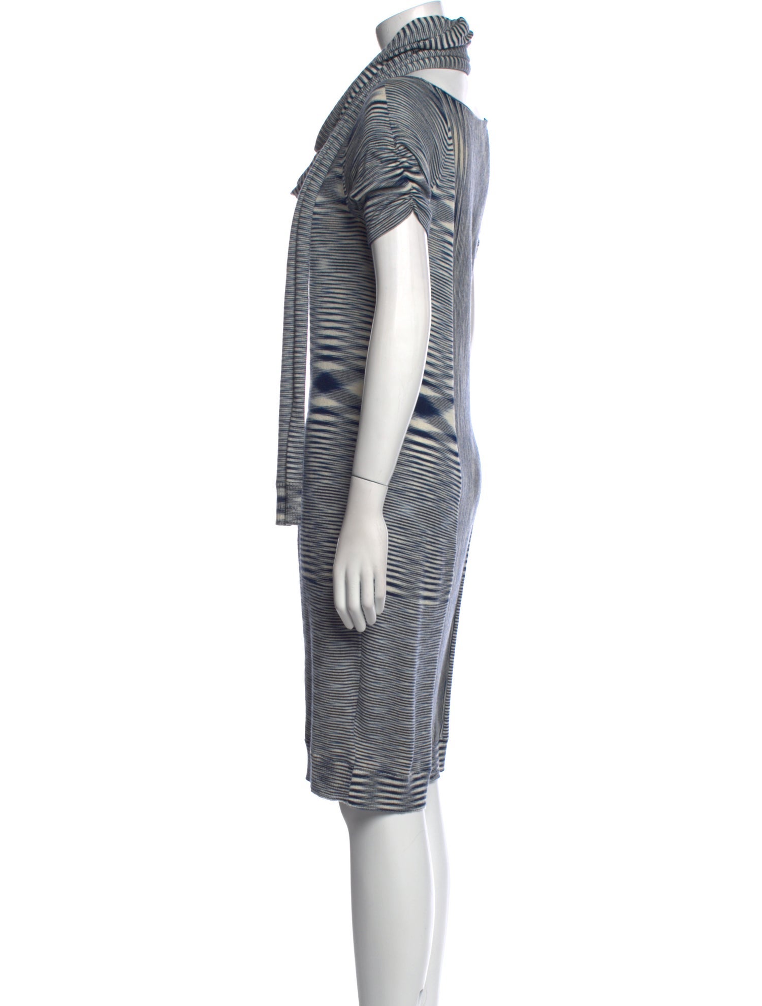 Monique Lhuillier Silk Knee-Length Dress