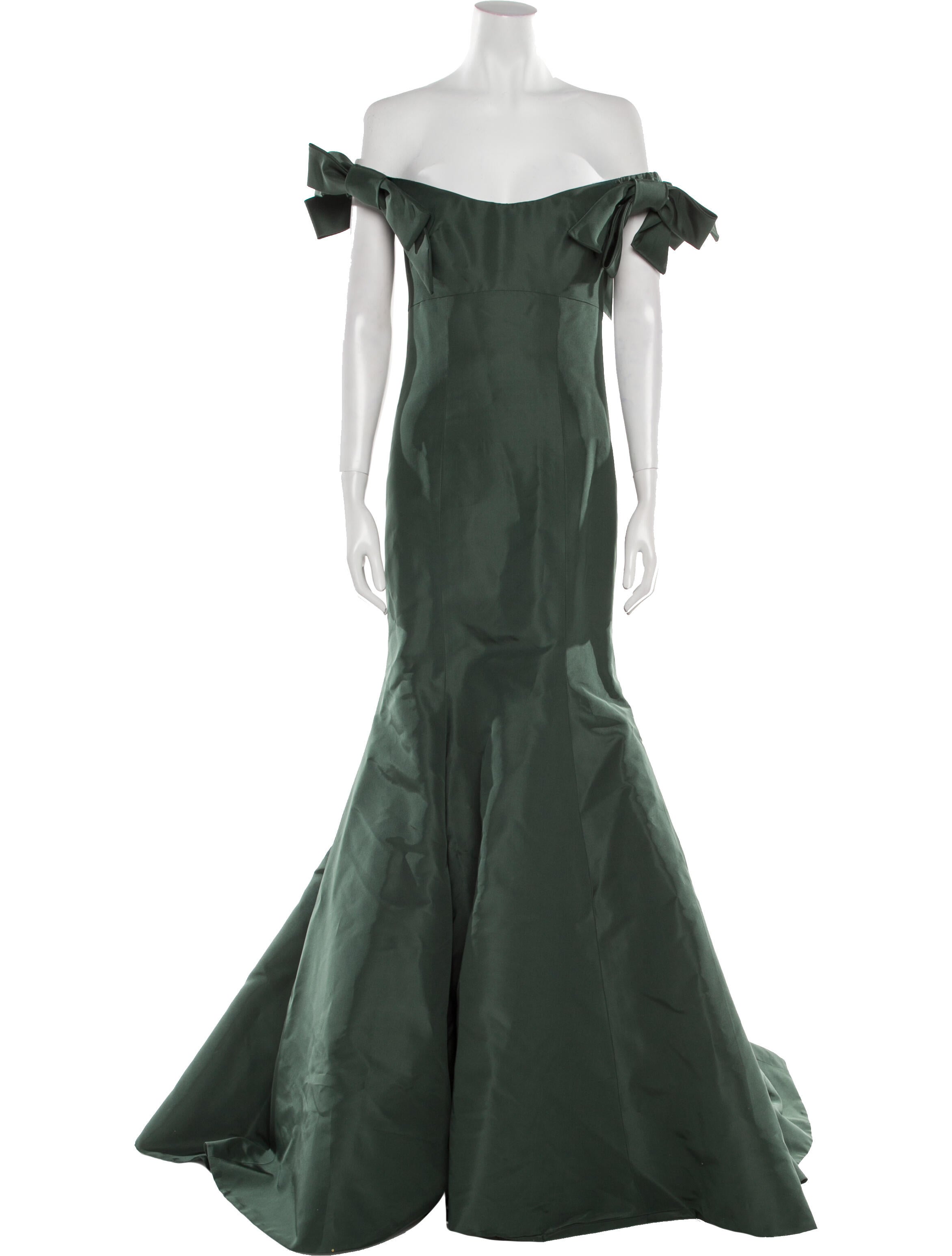 Monique Lhuillier Silk Long Dress