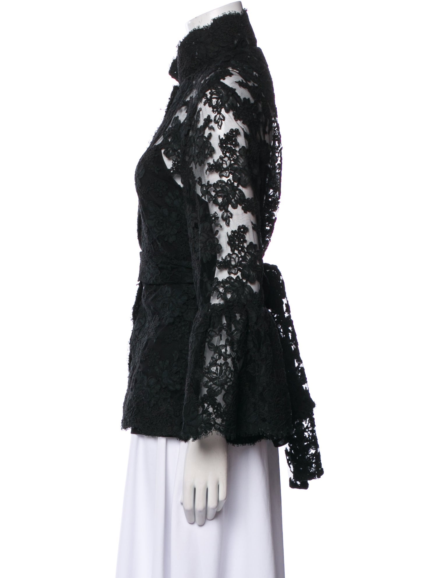 Monique Lhuillier Silk Lace Pattern Set