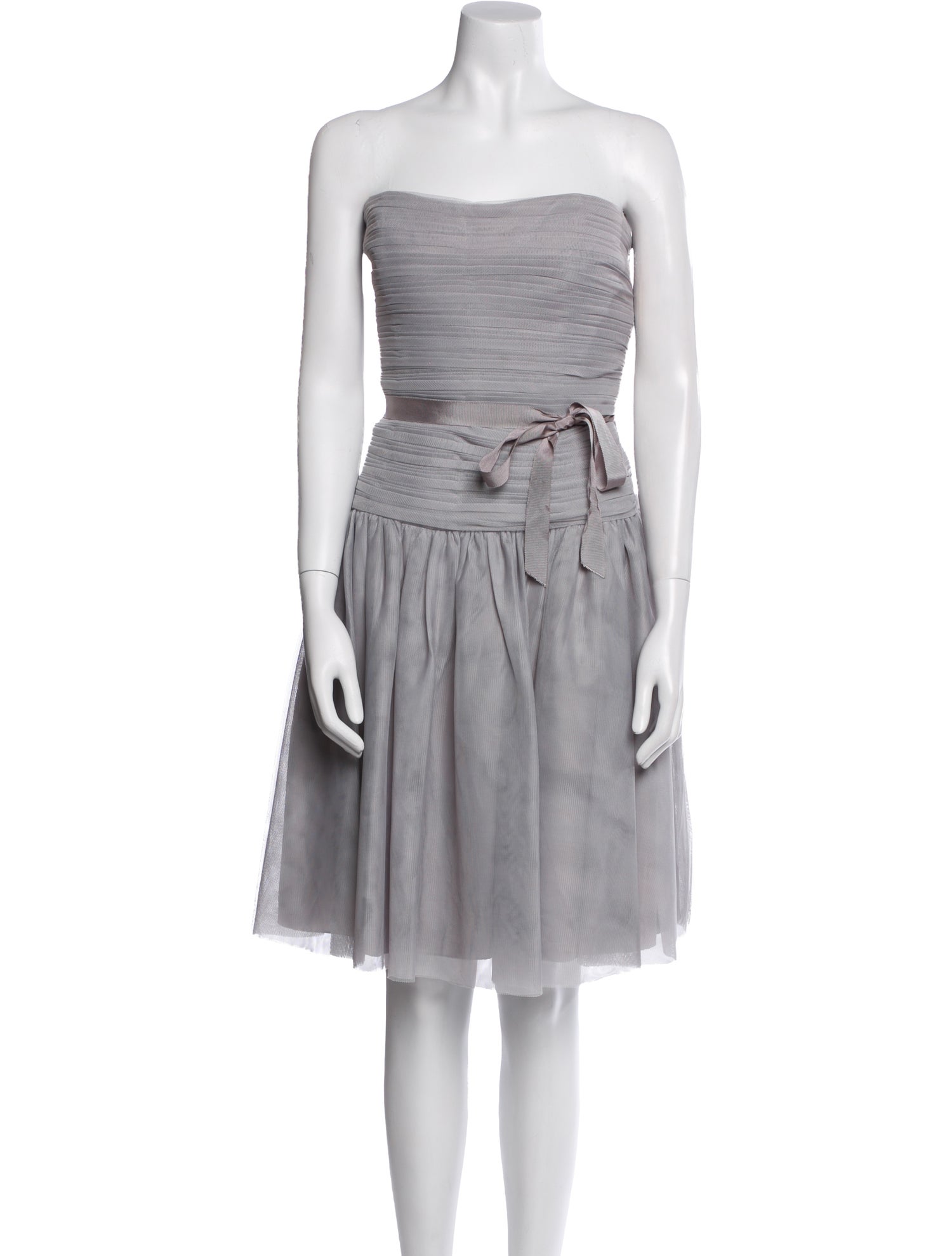 Monique Lhuillier Strapless Mini Dress w/ Tags