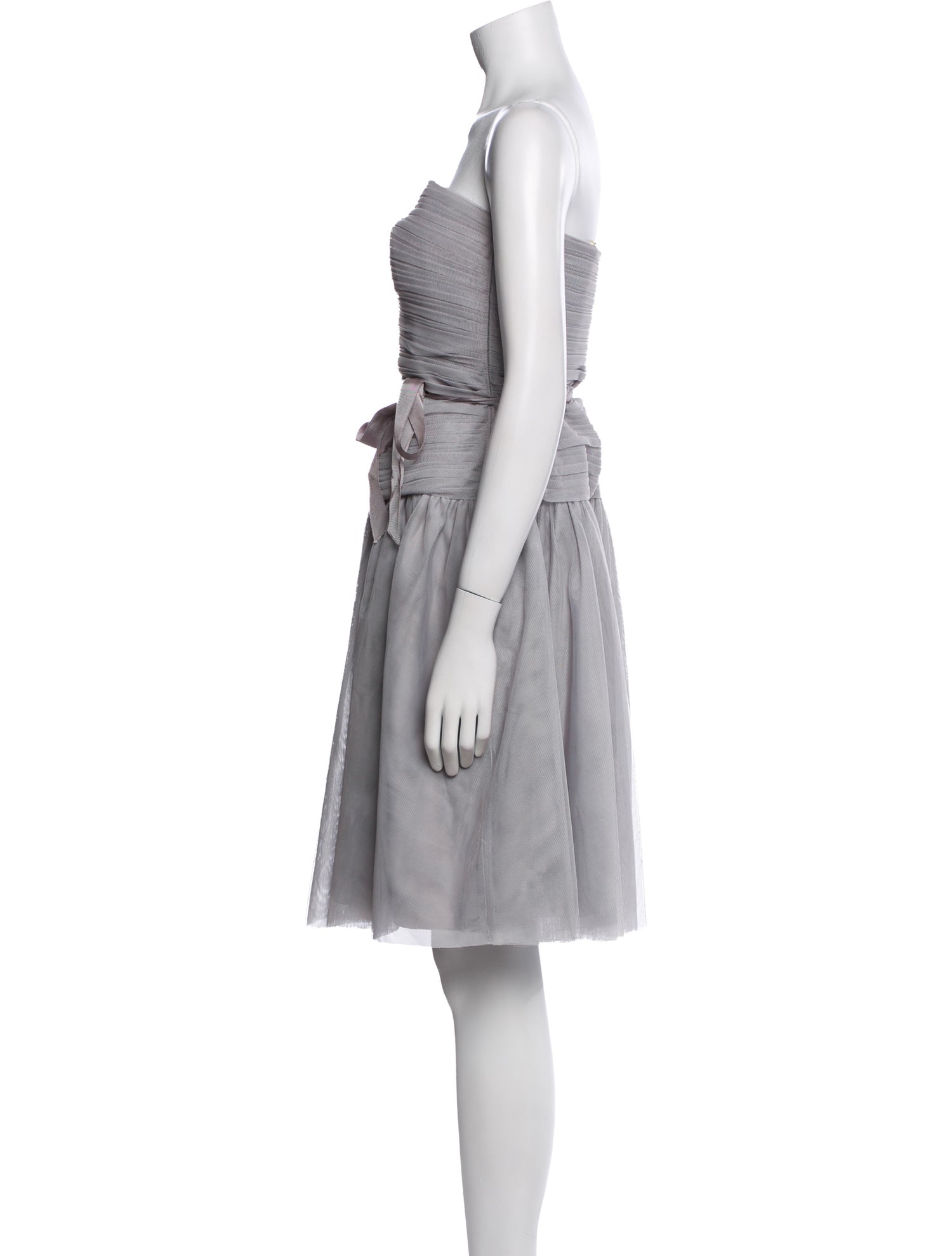 Monique Lhuillier Strapless Mini Dress w/ Tags