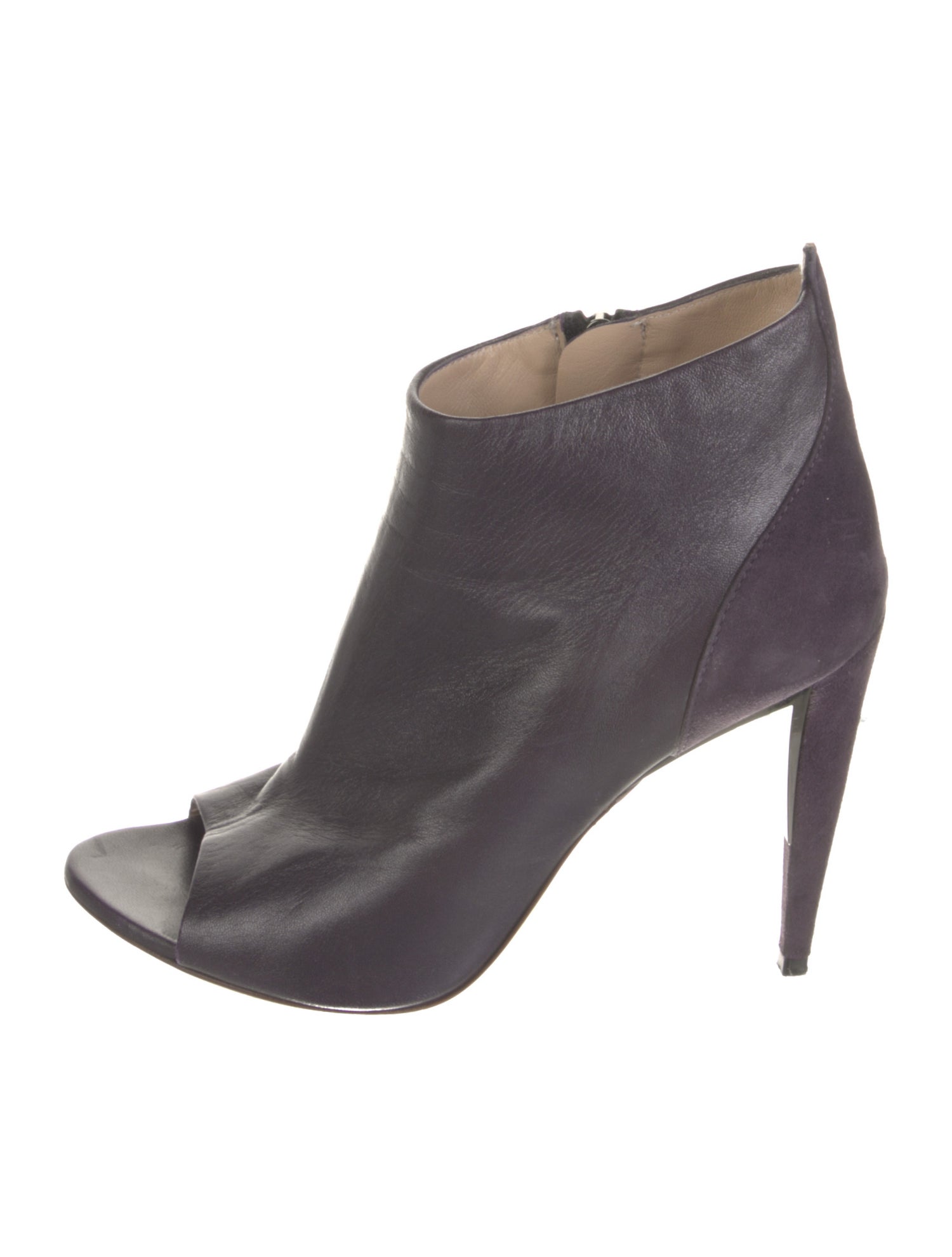 Monique Lhuillier Leather Boots