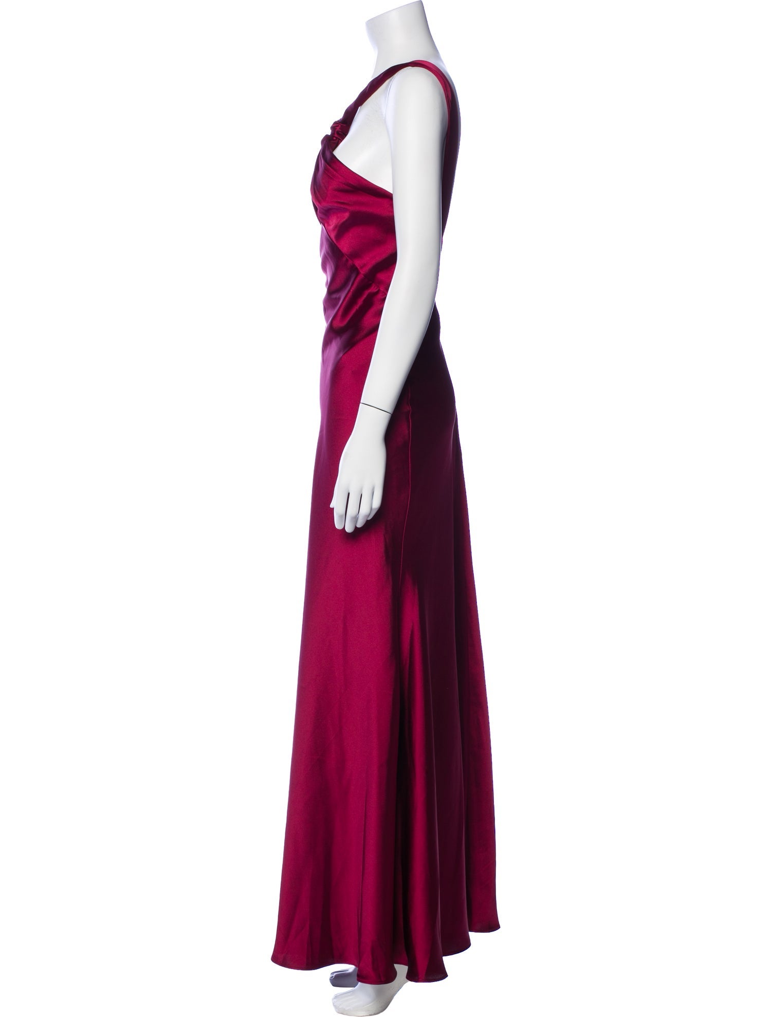 Monique Lhuillier Halterneck Long Dress