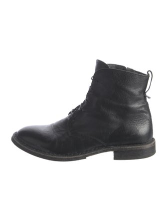 Momo Design Leather Combat Boots