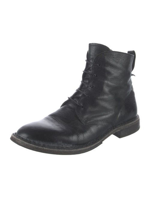 Momo Design Leather Combat Boots