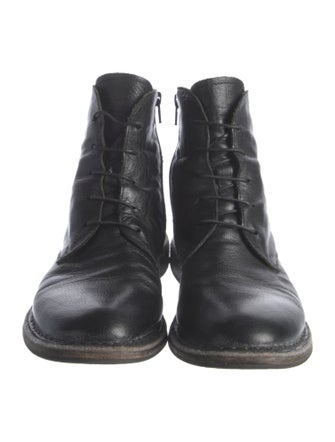 Momo Design Leather Combat Boots