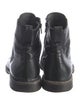 Momo Design Leather Combat Boots