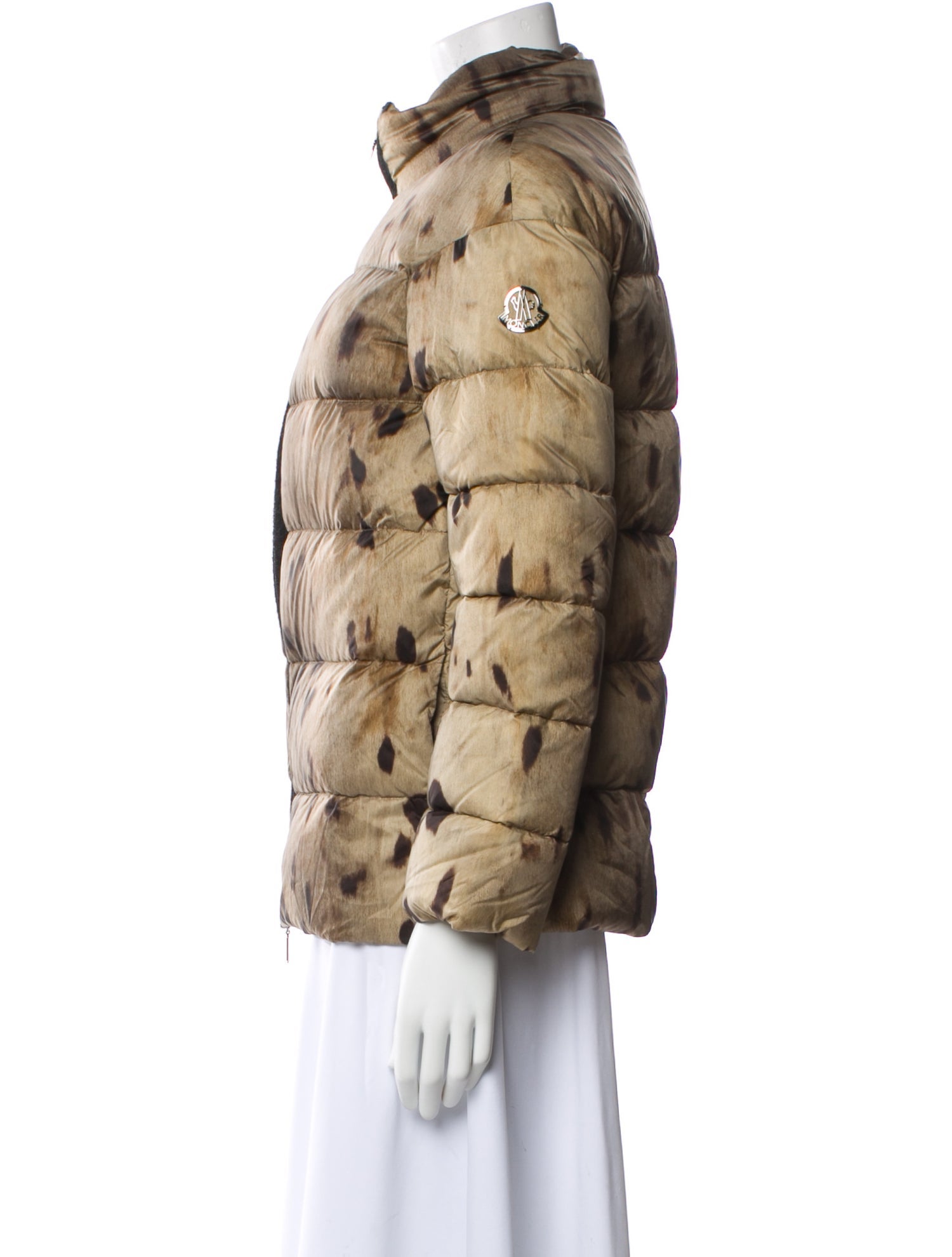 Moncler Gamme Rouge Printed Down Jacket