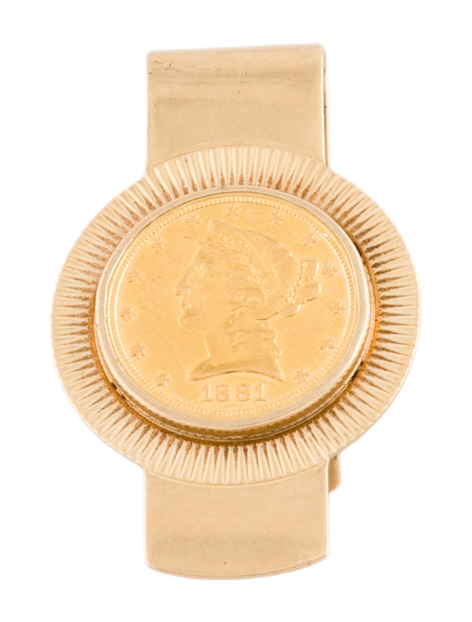 Money Clip 14k Gold Money Clip