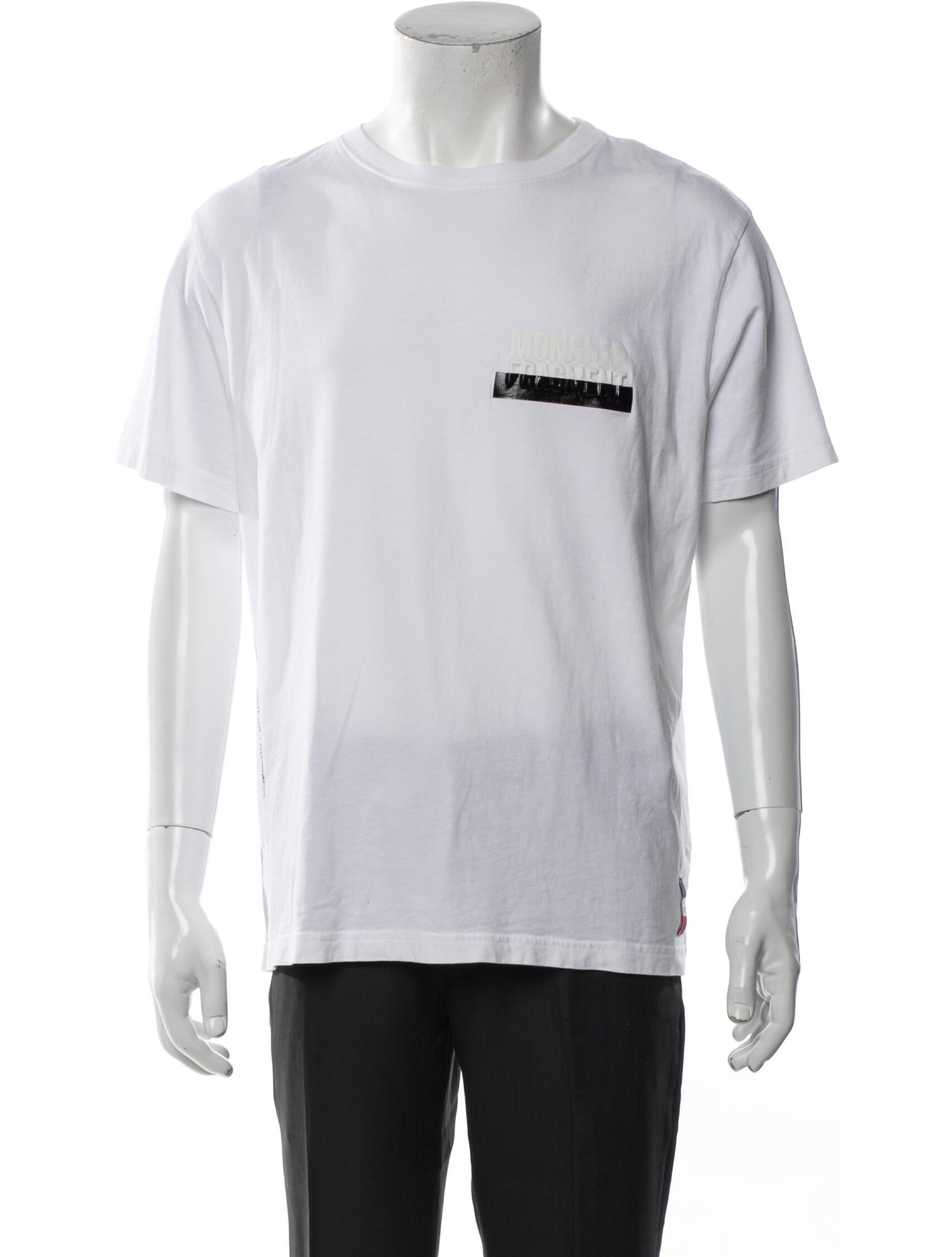 Moncler x Fragment Design Graphic Print Crew Neck T-Shirt