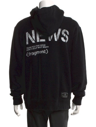 Moncler x Fragment Design Graphic Print Crew Neck Hoodie