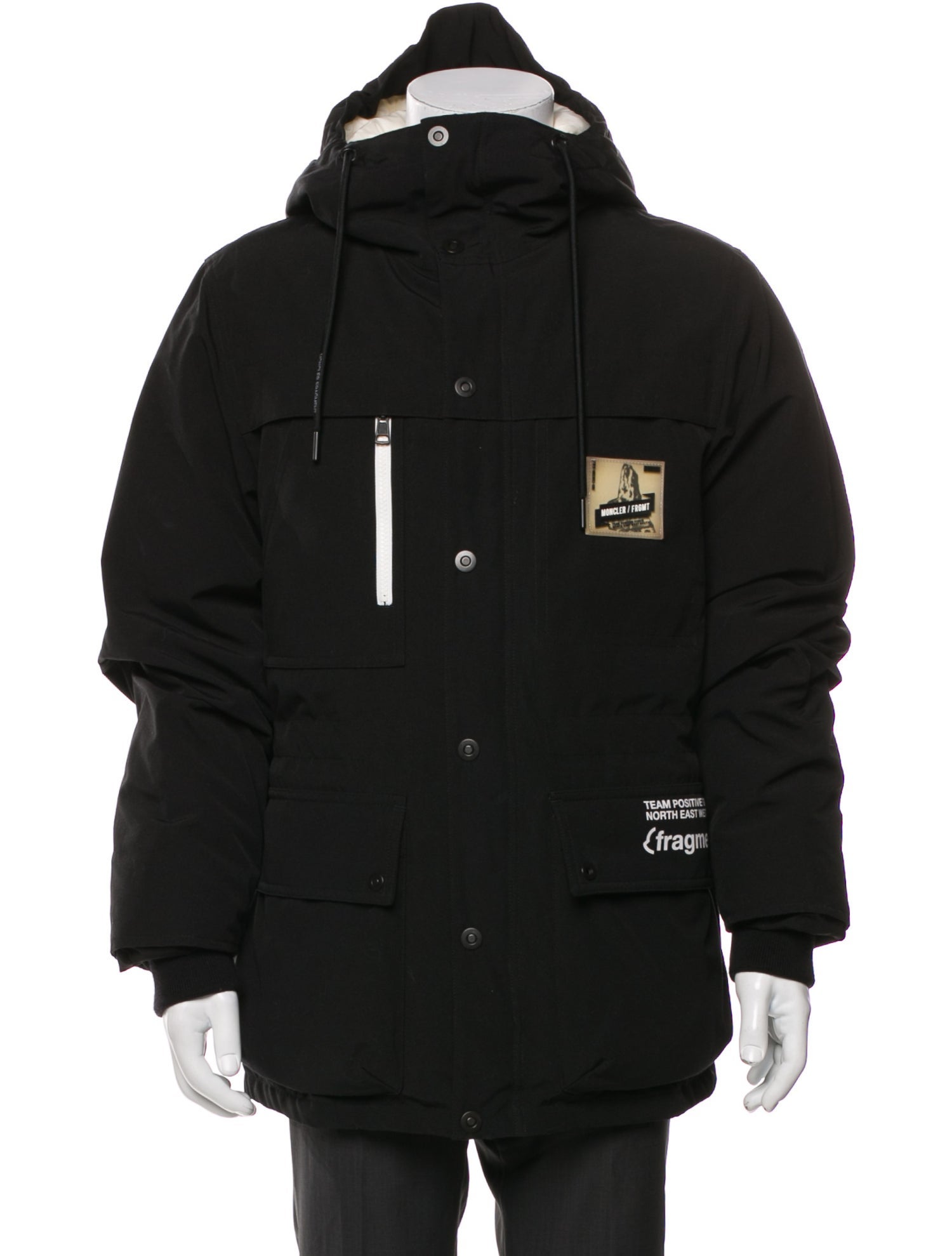 Moncler x Fragment Design Graphic Print Parka