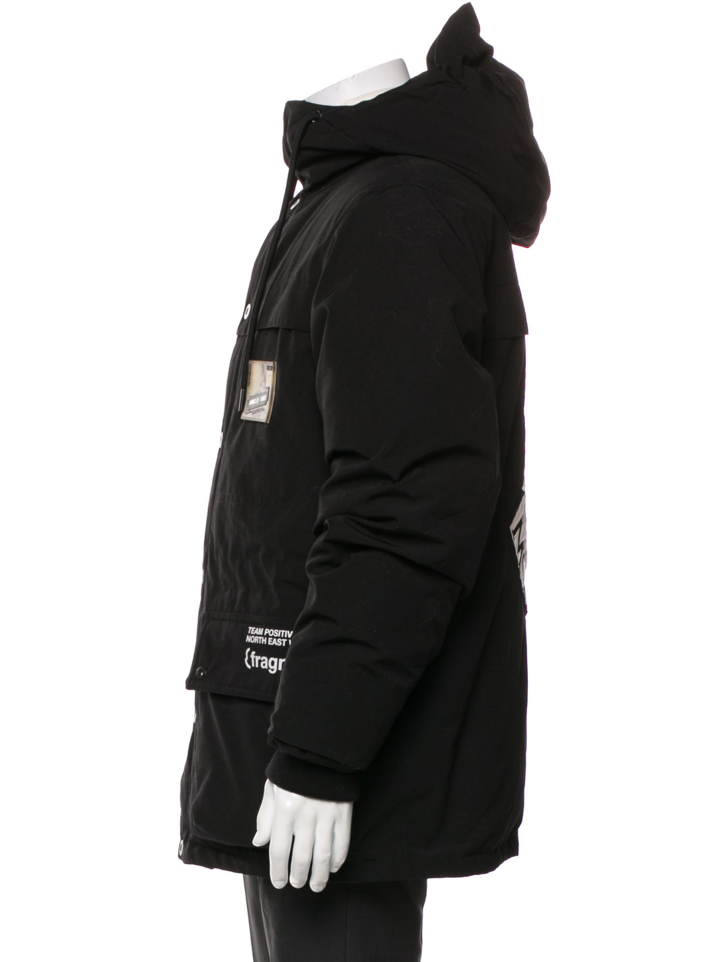 Moncler x Fragment Design Graphic Print Parka