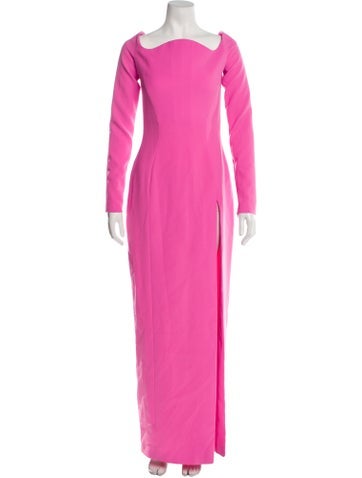 Mônot Dresses Square Neckline Long Dress S