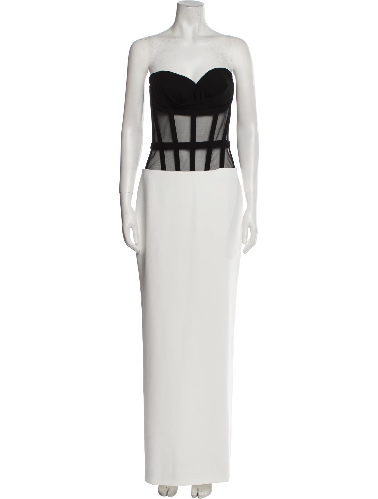 Mônot Strapless Long Dress