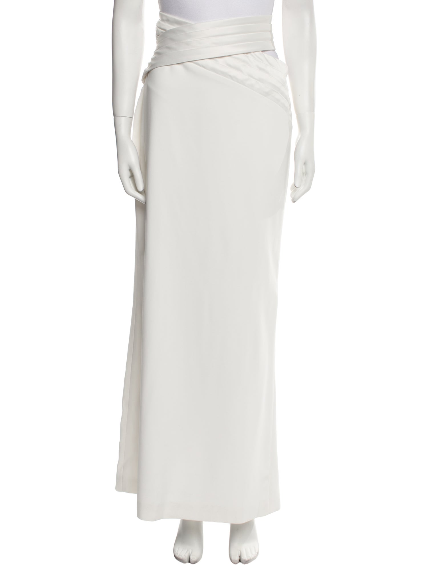 Mônot Cutout Accent Long Skirt