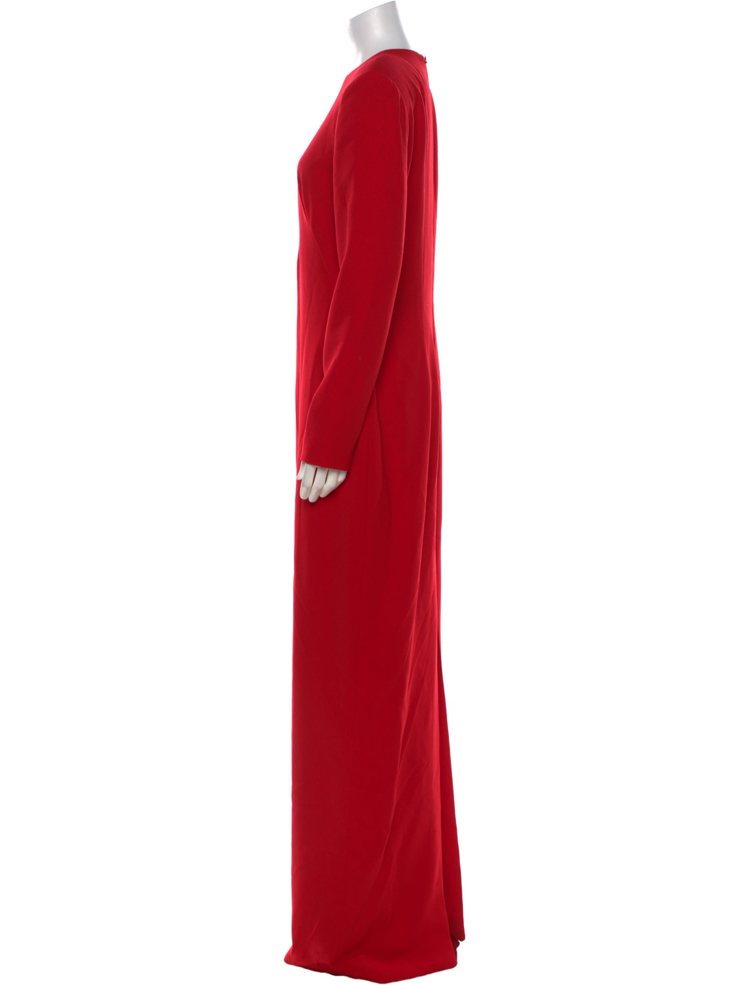Mônot Crew Neck Long Dress