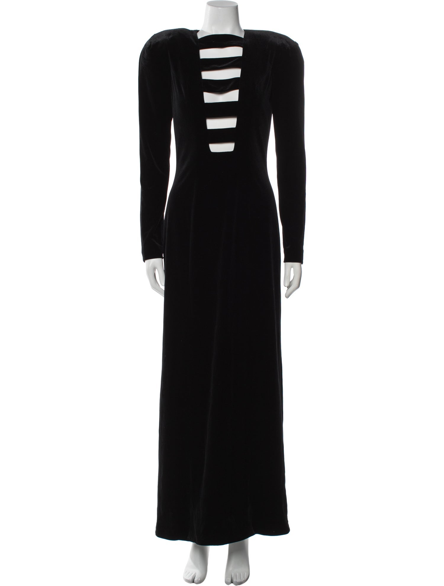 Mônot Square Neckline Long Dress