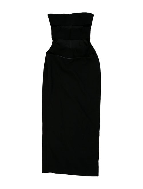 Mônot Strapless Midi Length Dress