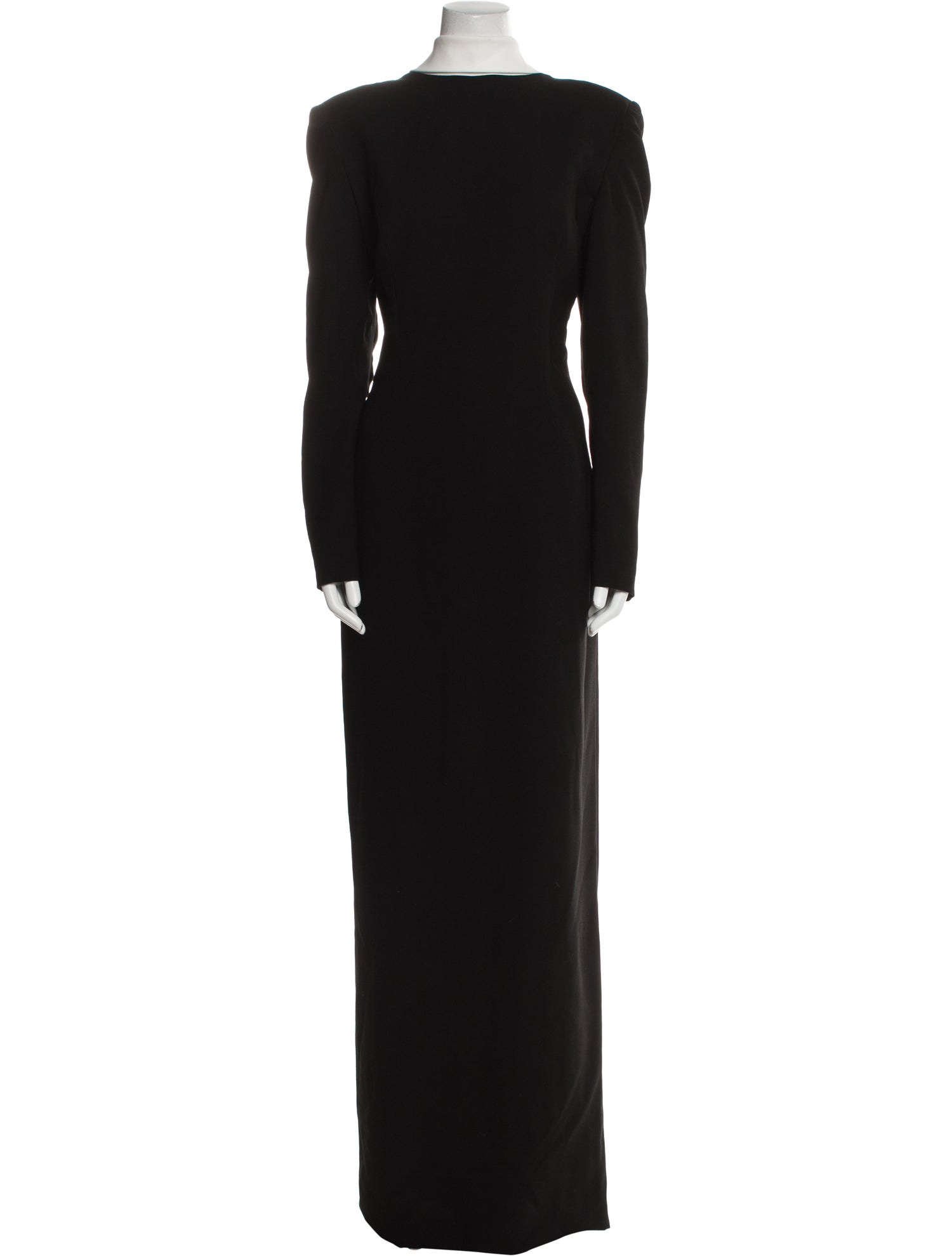 Mônot Bateau Neckline Long Dress
