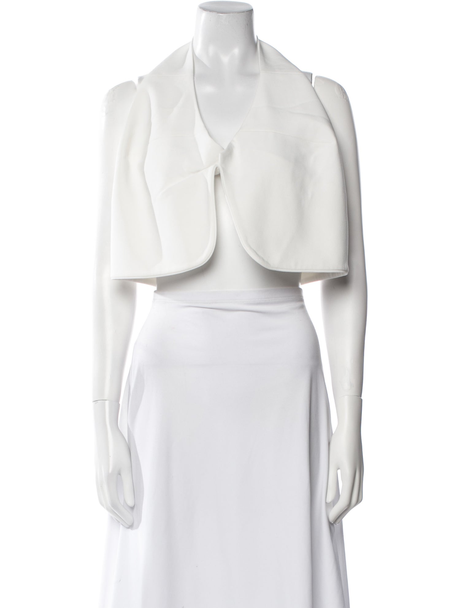 Mônot Halterneck Sleeveless Crop Top