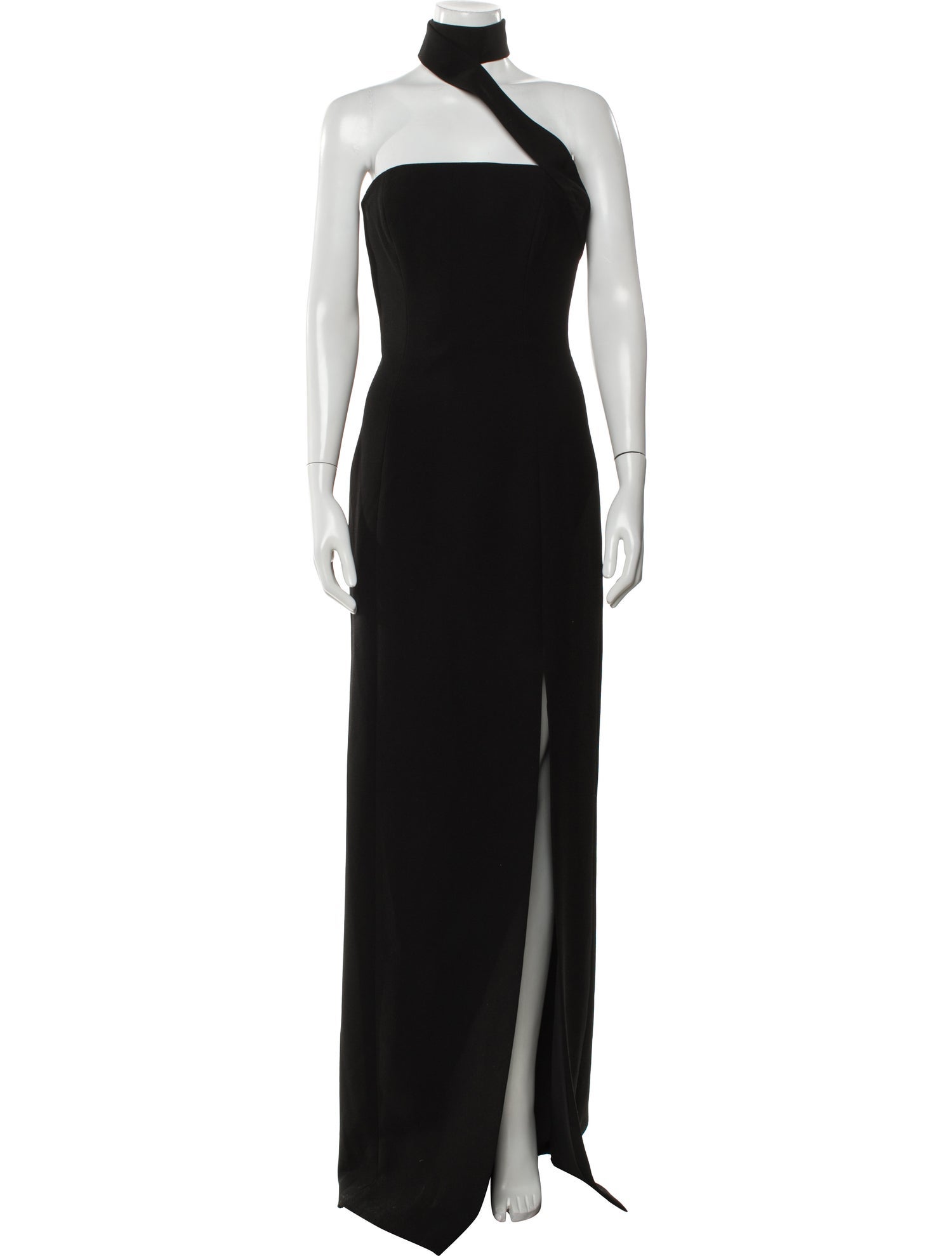 Mônot Halterneck Long Dress