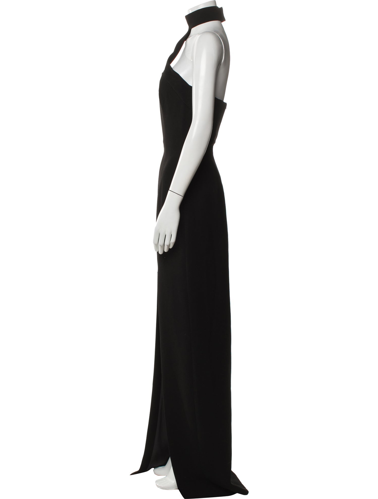 Mônot Halterneck Long Dress