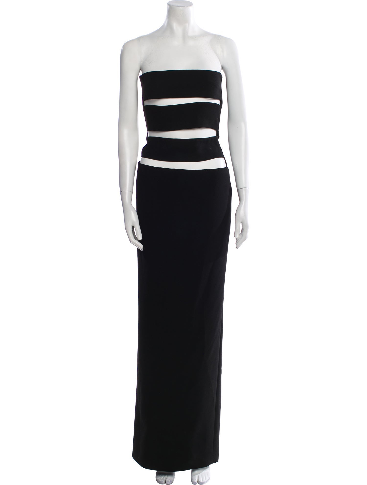 Mônot Square Neckline Long Dress