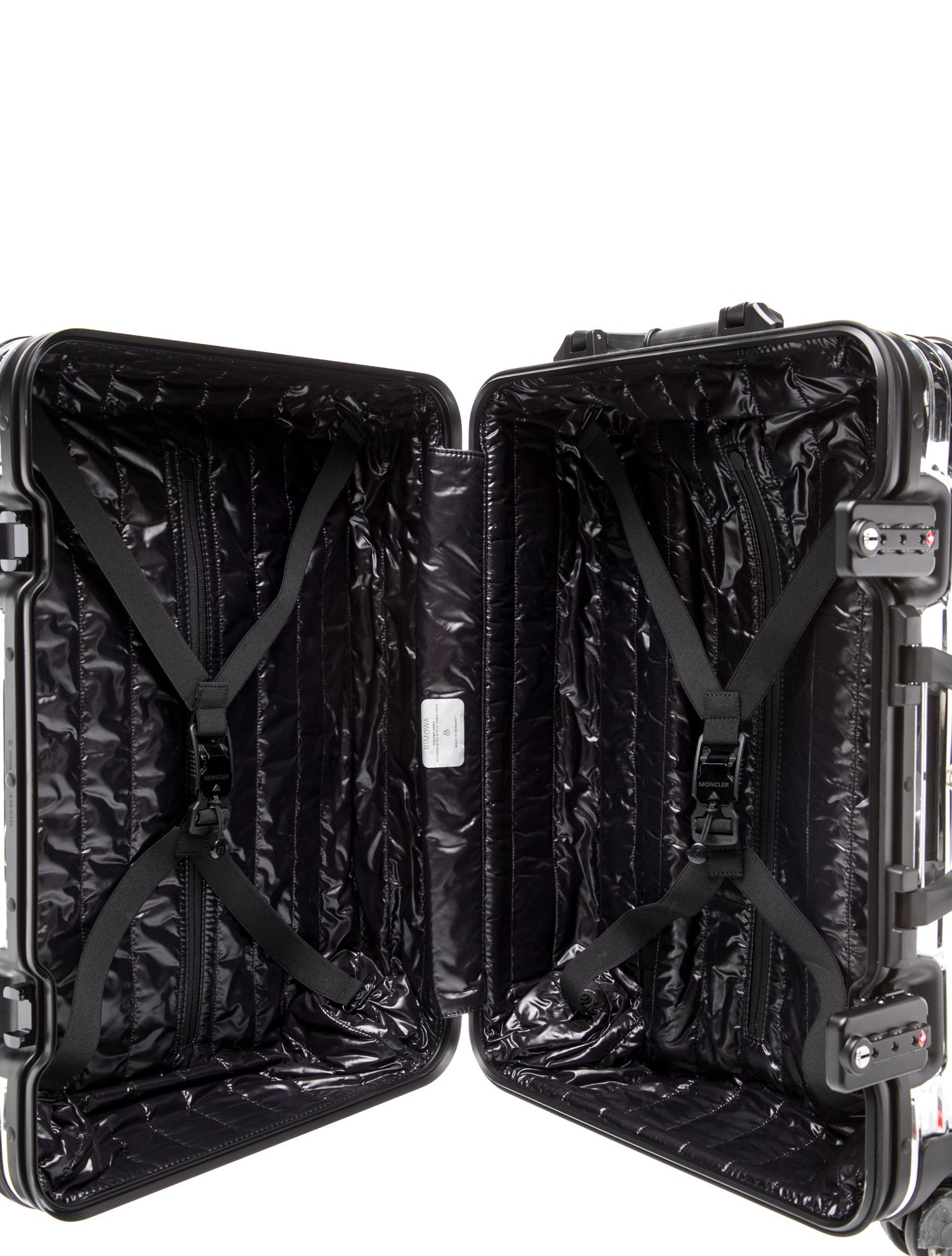 Moncler x Rimowa Aluminum Suitcase - Silver Luggage and Travel
