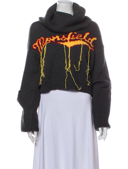Monse Wool Printed Sweater Wool
