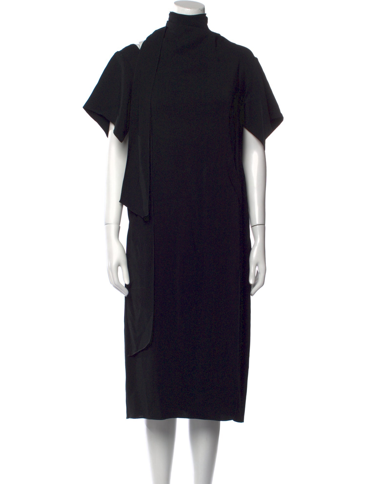 Monse Turtleneck Midi Length Dress