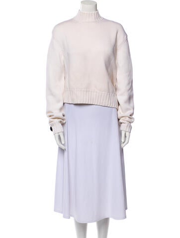 Monse Knitwear Wool Mock Neck Sweater XS