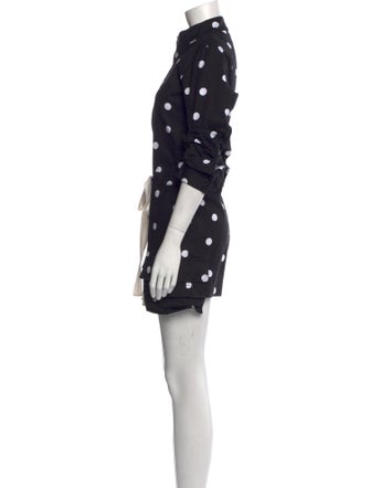 Monse Polka Dot Print Romper