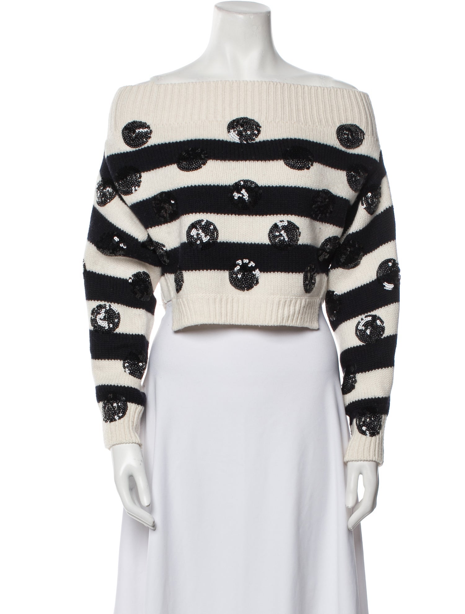 Monse Merino Wool Striped Sweater