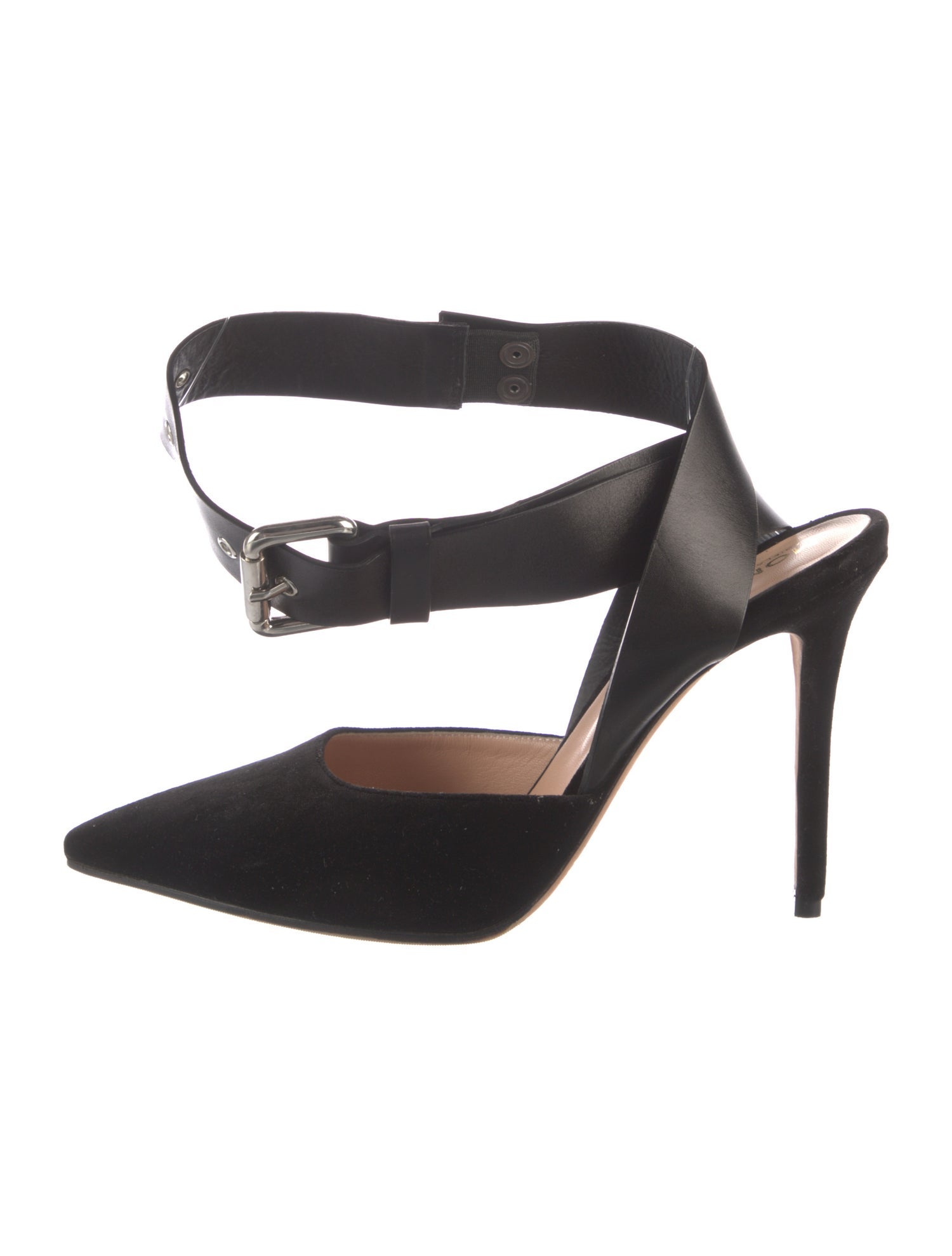 Monse Velvet Slingback Pumps