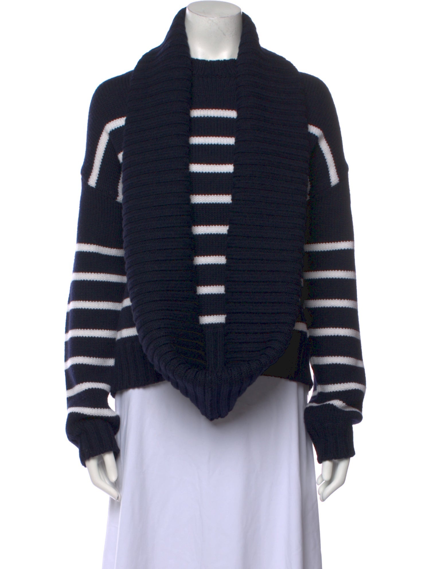 Monse Merino Wool Striped Sweater