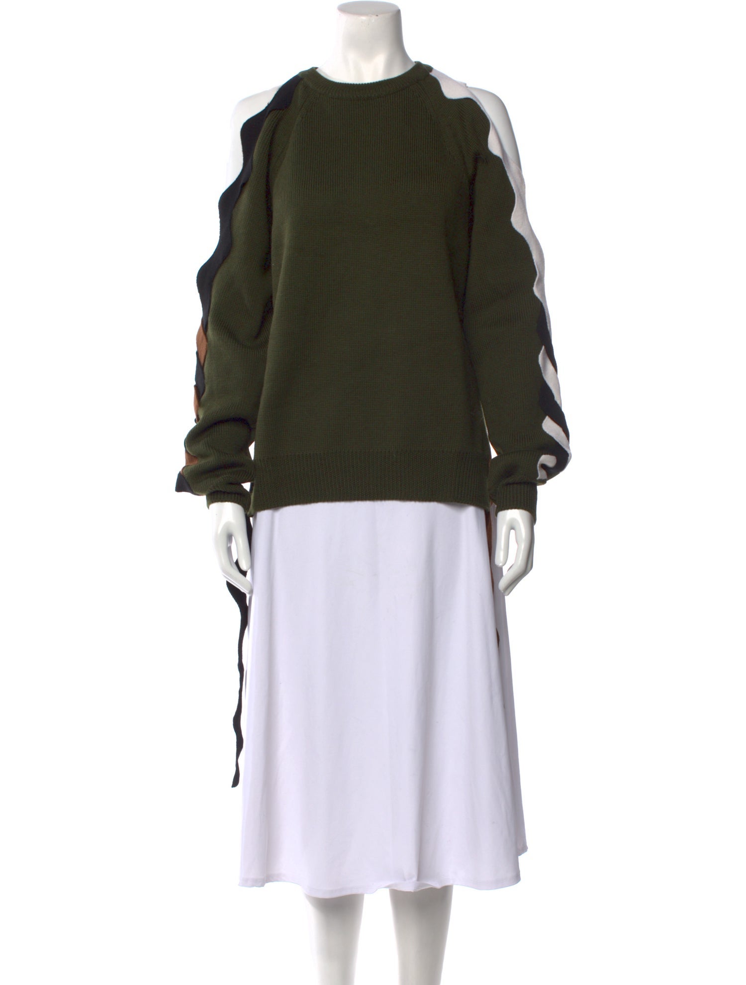 Monse Merino Wool Crew Neck Sweater