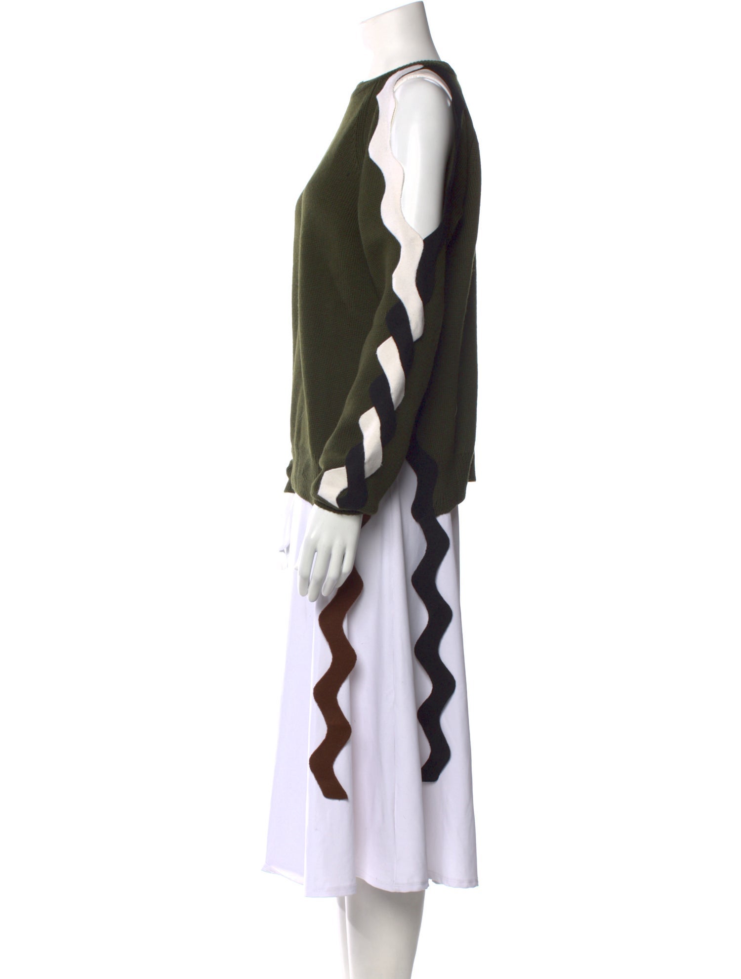 Monse Merino Wool Crew Neck Sweater