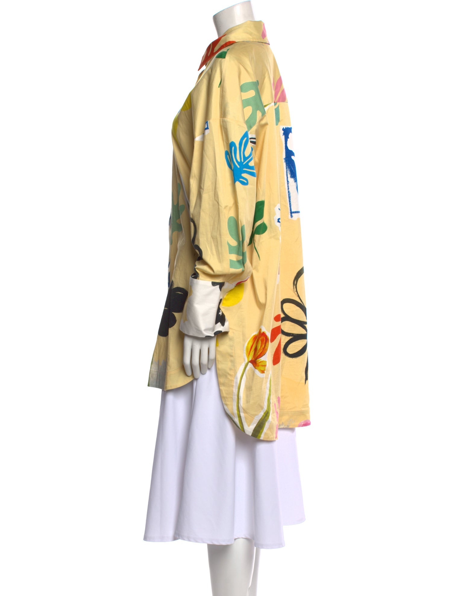 Monse Printed Long Sleeve Tunic