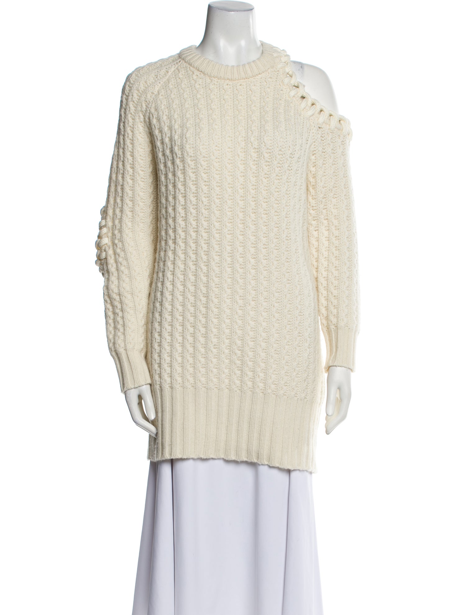 Monse Wool Mock Neck Sweater