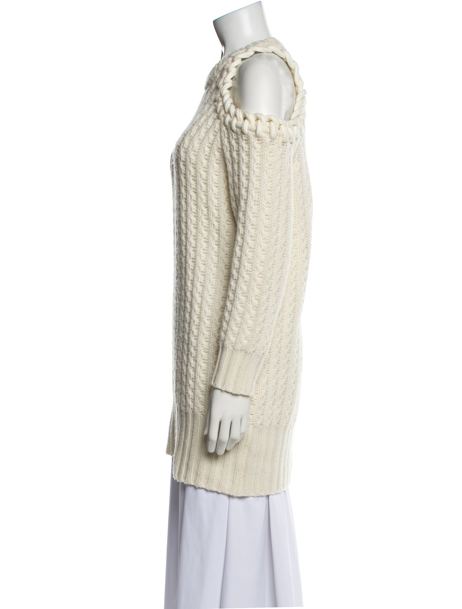 Monse Wool Mock Neck Sweater