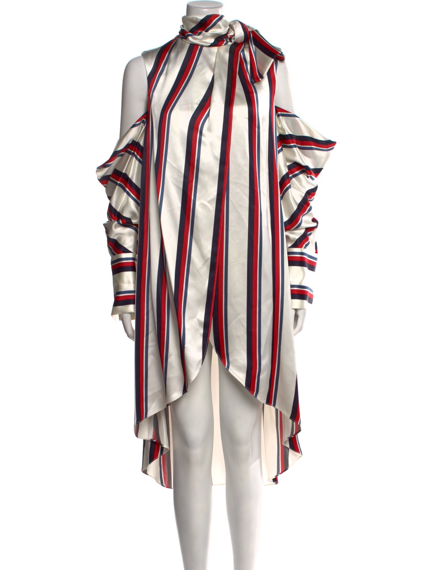 Monse Striped Long Dress