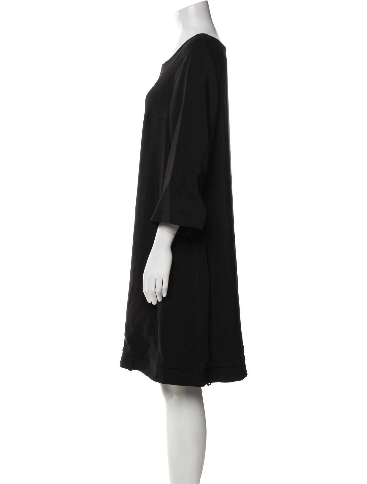 Monse Bateau Neckline Knee-Length Dress