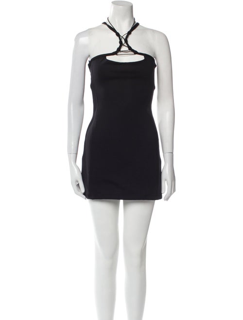 Monse Halterneck Mini Dress