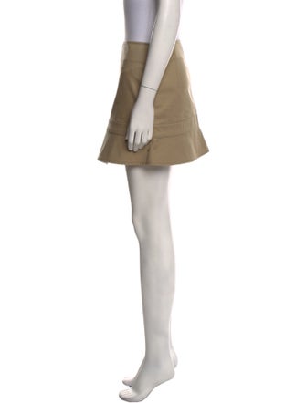 Monse Cutout Accent Mini Skirt