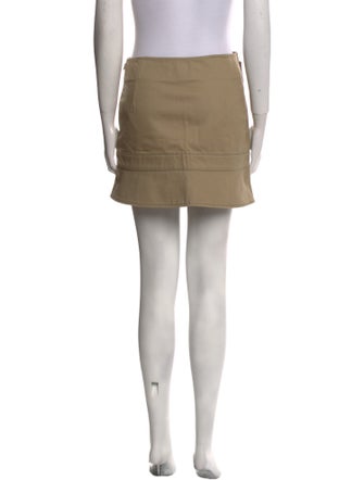 Monse Cutout Accent Mini Skirt