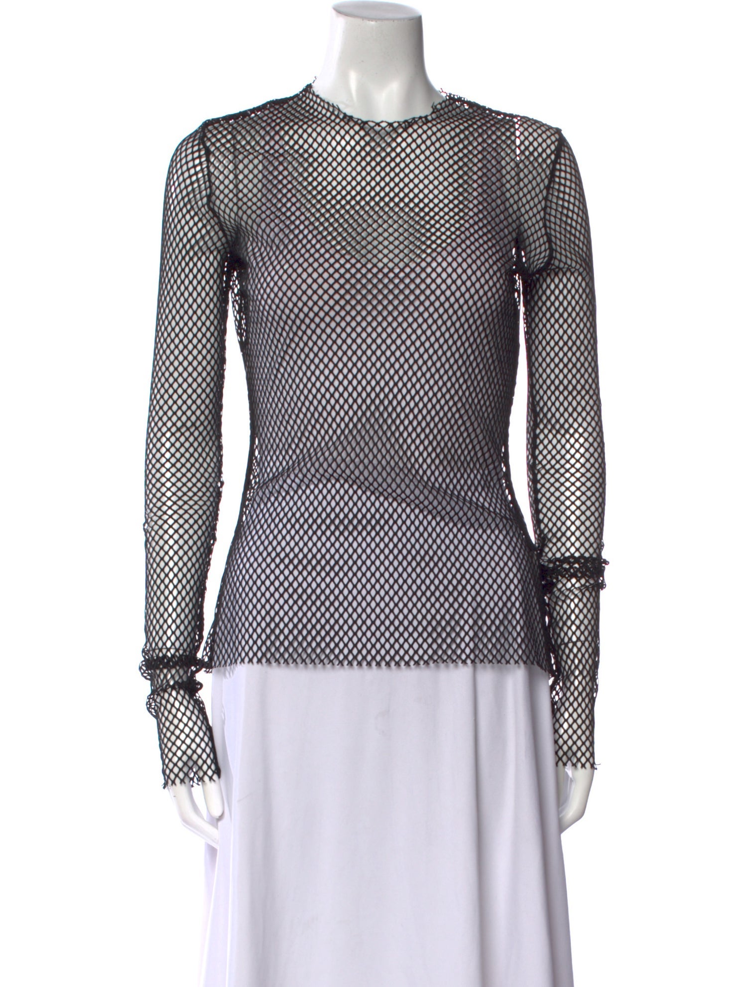 Monse Crew Neck Long Sleeve Top