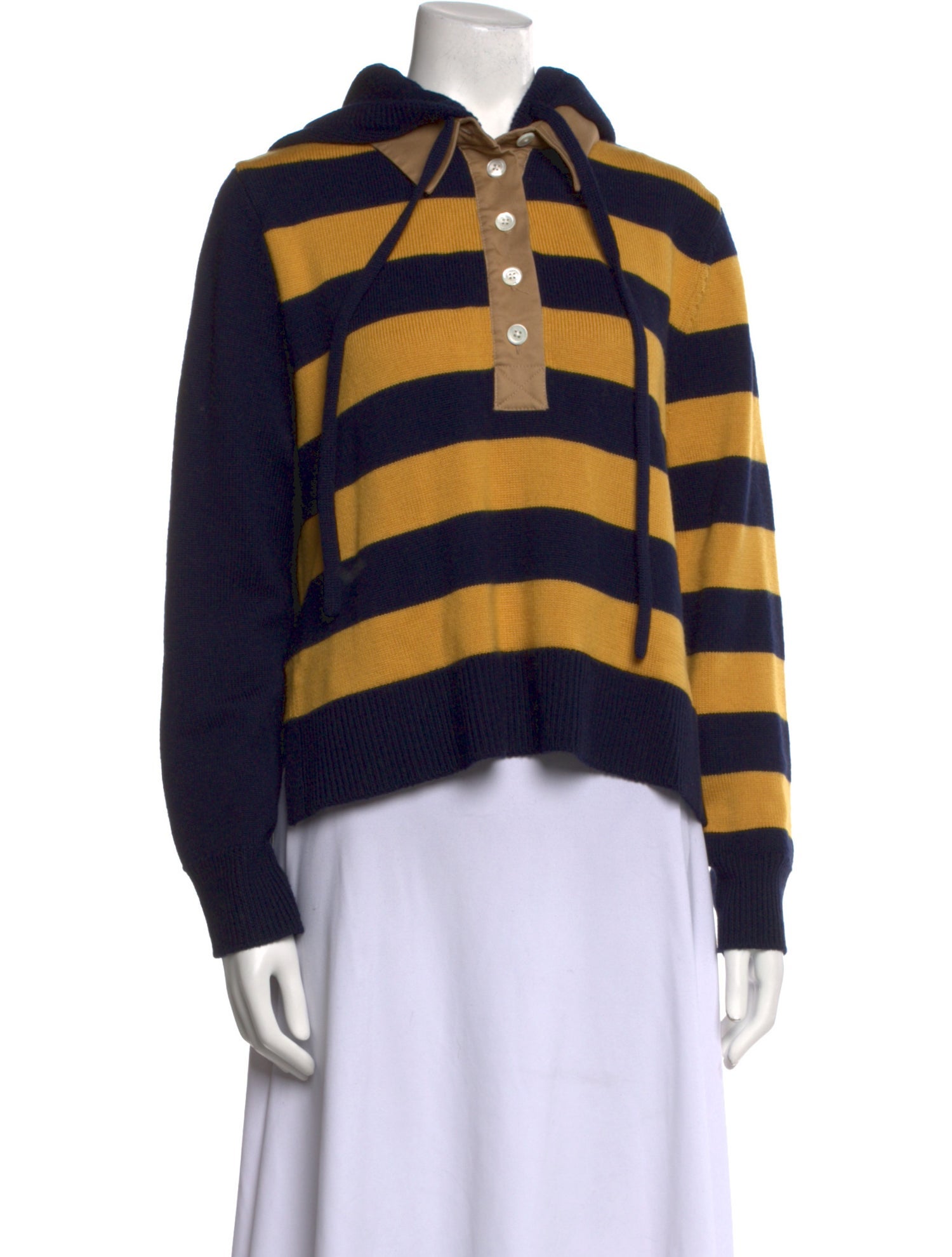 Monse Merino Wool Striped Sweater
