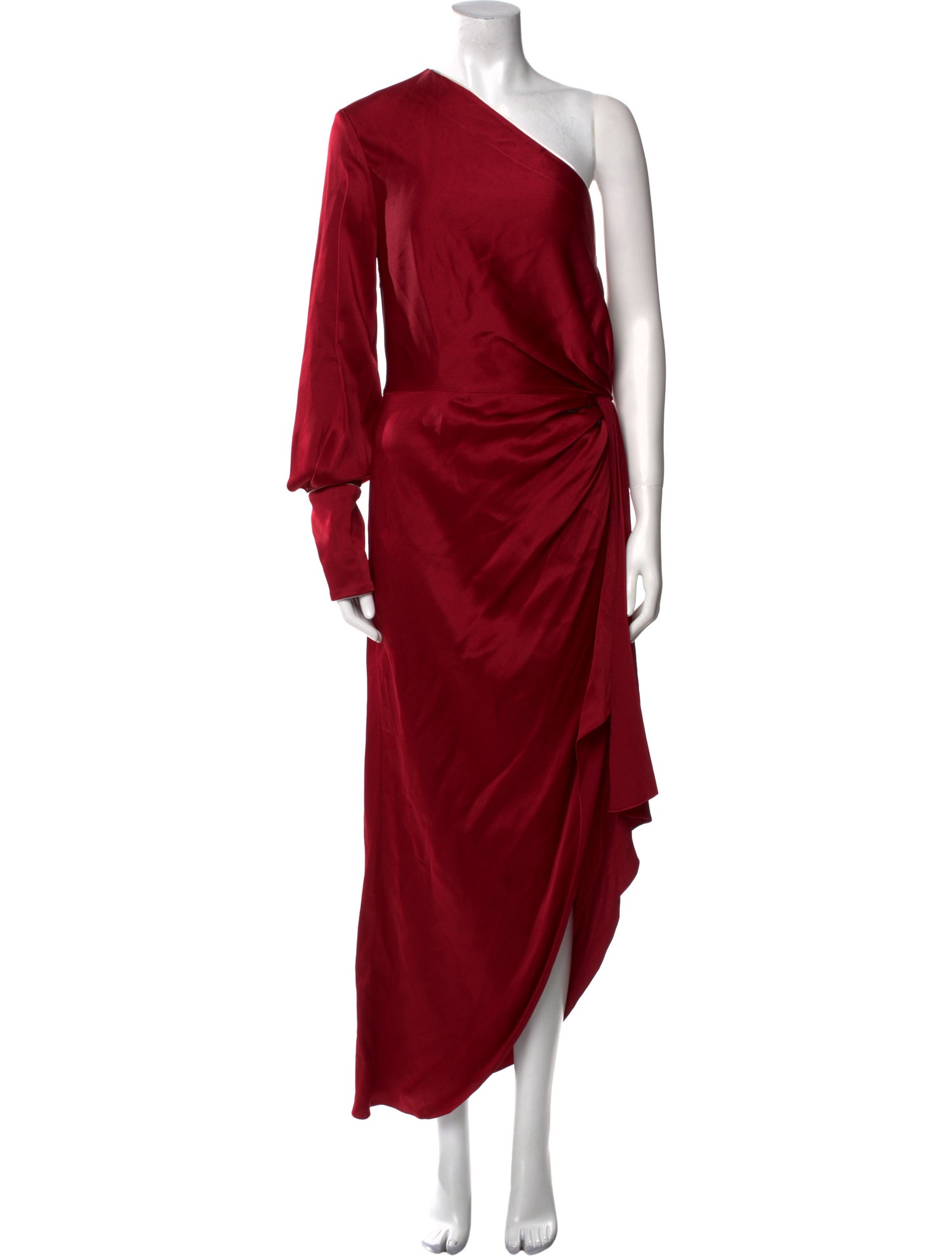 Monse One-Shoulder Long Dress