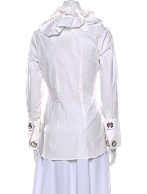 Monse Long Sleeve Button-Up Top